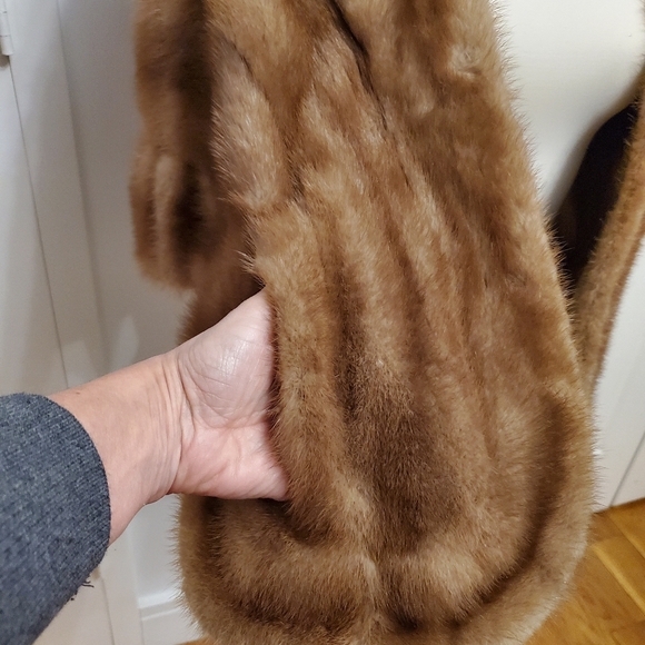 Real Mink fur vintage stole - Picture 5 of 8